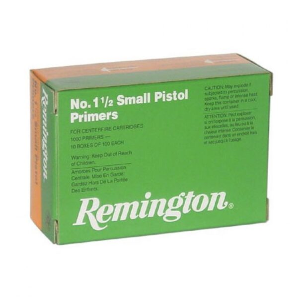 Remington #1 1/2 Small Pistol Primers | 1000 Count Near Me